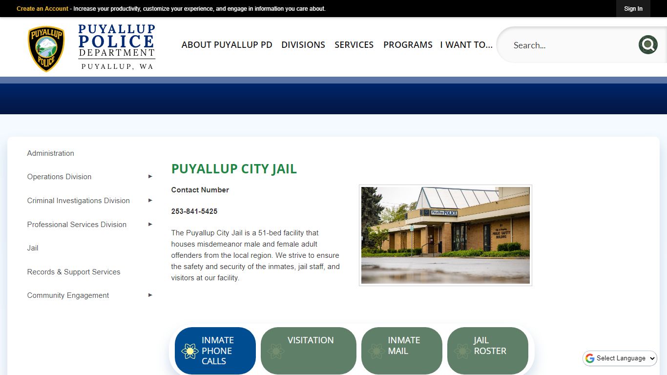 Jail | Puyallup, WA