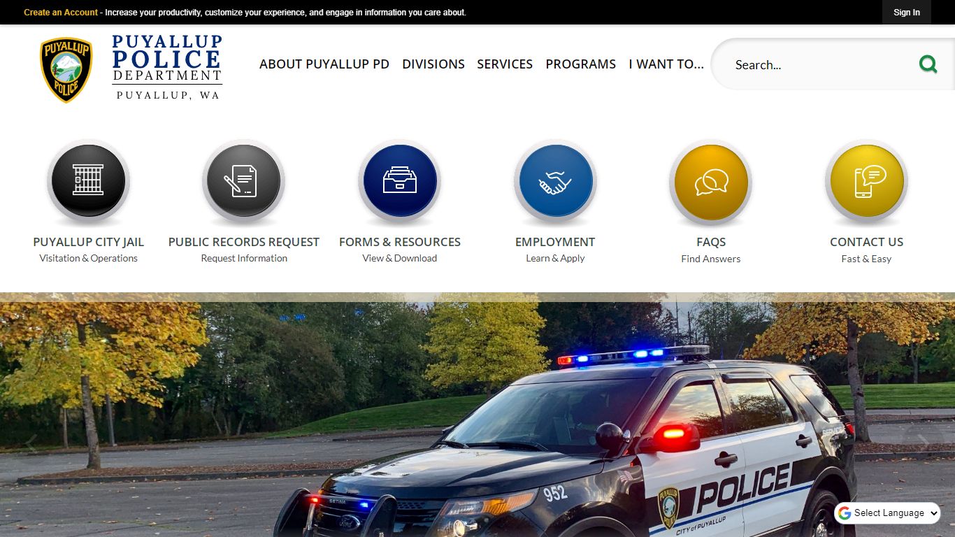 Police Department | Puyallup, WA